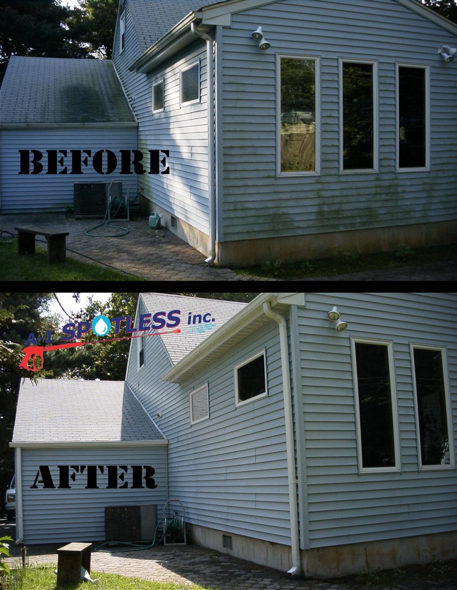 Power Wash Cleaning Vinyl Siding NJ Middlesex Somerset Union - A-1 ...